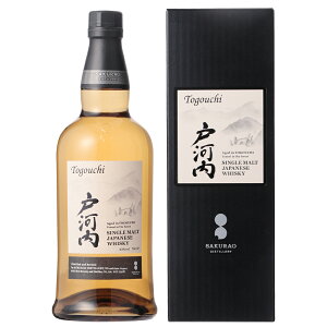 �y���K�i �����z�ˉ͓� �V���O�� �����g �W���p�j�[�Y �E�C�X�L�[ 700ml 43��TOGOUCHI SINGLE MALT JAPANESE WHISKY 700ml 43%