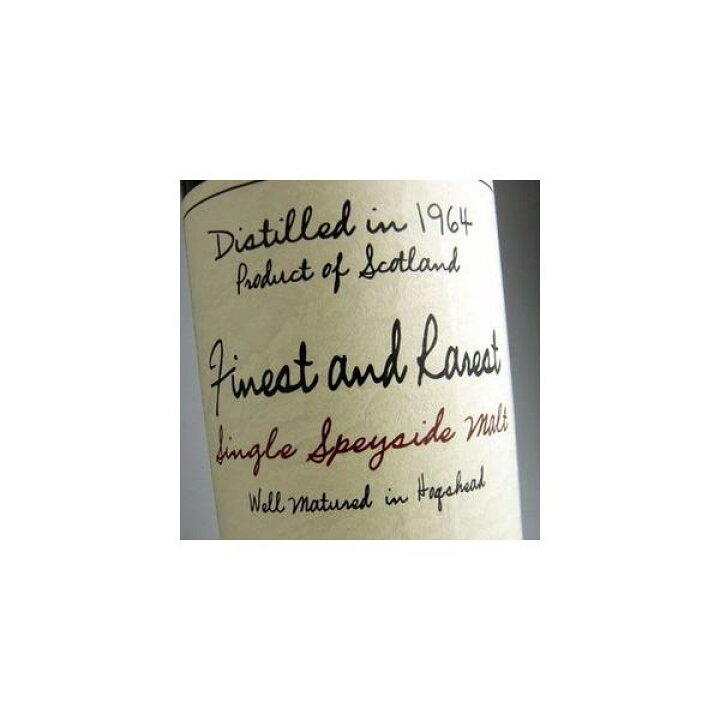 楽天市場】グレンフィディック[1964]年 45年もの シェリーカスク  