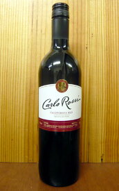 カルロ ロッシ カリフォルニア レッド E&J ガロ ワイナリー 750ml 赤ワイン 辛口 ライトボディ アメリカ カリフォルニア ソノマ他Carlo Rossi California Red E&J Gallo Winery