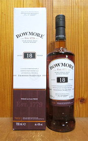【正規品 箱入】ボウモア [18]年 アイラ シングル モルト スコッチ ウイスキー 700ml 43％BOWMORE Aged [18] years Single ISLAY Malt Scotch Whisky 700ml