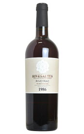 リヴザルト 1986 リヴェイラック 赤ワイン 甘口 フルボディ 750mlRIVESALTES [1986] RIVEYRAC (MA'S DEL VIN-ELNE)