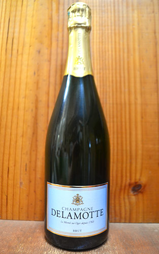 ドゥラモット シャンパーニュ ブリュット(ドゥラモット社) ル メニル シュール オジェ AOCシャンパーニュ<br>Delamotte Champagne Brut (Le Mesnil sur Oger)