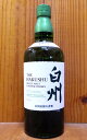 白州 シングル モルト ウイスキー 正規代理店品 白州蒸留所謹製 700ml 43％