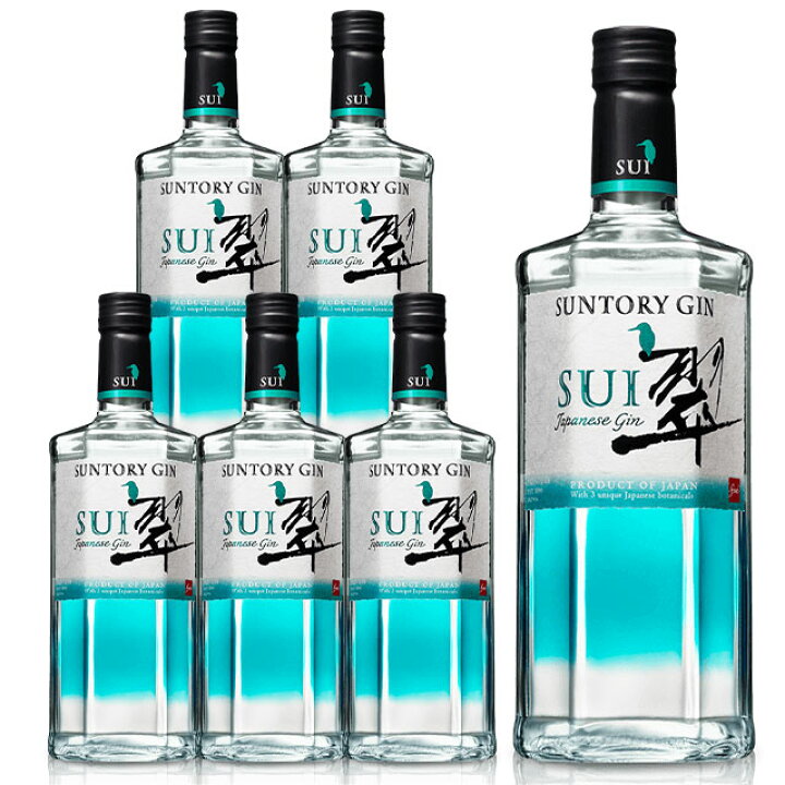 お気に入りの 700ml ジャパニーズジン サントリー 40度 D 翠 SUI 洋酒 お気に入りの 700ml ジャパニーズジン サントリー 40度 D 翠 SUI 洋酒
