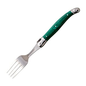 ���M�I�[���@�e�[�u���t�H�[�N�@�O���[��Laguiole Table Fork Green