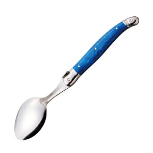 ���M�I�[���@�e�[�u���X�v�[���@�u���[Laguiole Table Spoon Blue