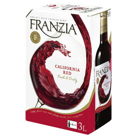 【大容量3L】フランジア カリフォルニア 赤 レッド 3,000ml バッグ イン ボックス(ザ ワイン グループ) カリフォルニア ワイン　ワインタップ 3,000mlFRANZIA California Red Wine Bag in Box 3,000ml(25〜28 Glasses)