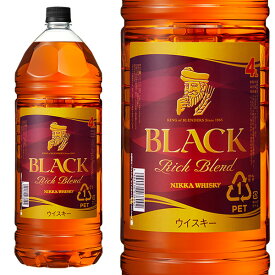 【4000ml】ブラックニッカ リッチ ブレンド ニッカウイスキー ブレンデット ウイスキー 正規品 4000ml 40％ ハードリカー 4L 4L 大容量BLACK NIKKA RICH BLEND NIKKA WHISKY BLEND WHISKY