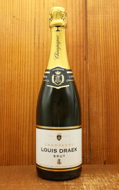 【6本以上ご購入で送料・代引無料】ルイ ドレーク シャンパーニュ ブリュット AOCシャンパーニュ シャンピヨン村本拠地 高級泡 シャンパン 白 辛口 750ml Louis Draeck Champagne Brut AOC Champagne Champillon