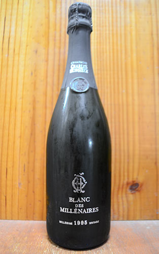 シャルル エドシック シャンパーニュ ブラン デ ミレネール ミレジム 2007 ブラン ド ブラン AOCミレジム シャンパーニュ  正規品Charles Heidsieck Champagne Blanc des Millenaires Millesime 2007 Blanc  de Blancs 