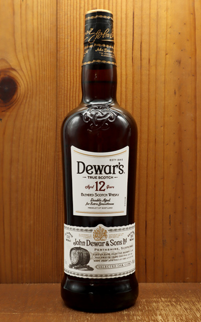 Dewar's デュワーズ 12年 ウィスキー 700ml 1本 M096