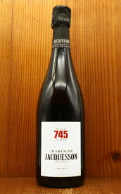 【6本以上ご購入で送料・代引無料】ジャクソン シャンパーニュ キュヴェ No.745 エクストラ ブリュット (2017年メイン) AOCシャンパーニュ ジャクソン社 直輸入品Jacquesson Champagne Cuvee No 745 Extra Brut (2017) Dos 0.75g/L AOC Champagne