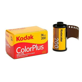 Kodak コダック カラーネガフィルム カラープラス ColorPlus 200 36EX 36枚撮 英文パッケージ 単品