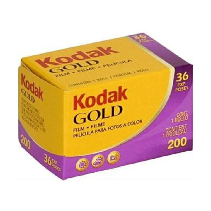 楽天市場】Kodak コダック カラーネガフィルム ゴールド GOLD 200 36EX  