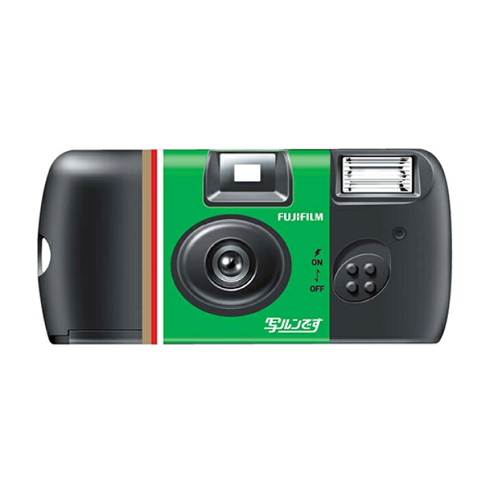 楽天市場】【送料無料】写ルンです 27枚撮り フジカラーレンズ付  