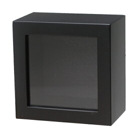 立体フレーム キューブフレーム ボックスフレーム 木製 小物が飾れる正方形のおしゃれなフレーム（コルク貼り・アクリル板） 壁掛け／置き兼用