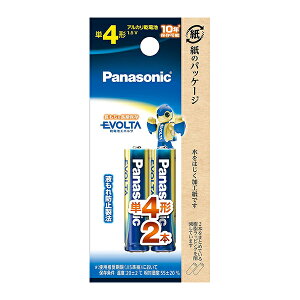 Panasonic pi\jbN AJdr G{^ P4` 2pbN LR03EJ/2B EVOLTA