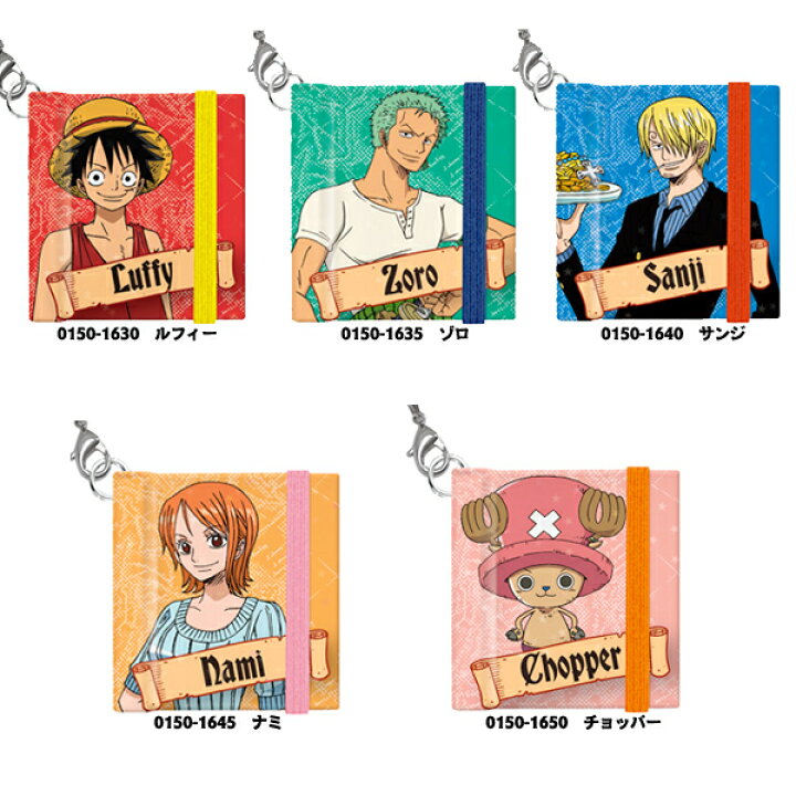 楽天市場 One Piece ワンピース スーパーミニアルバム ルフィー ゾロ サンジ ナミ チョッパーストラップ付き セール品 フイルム 雑貨 写楽
