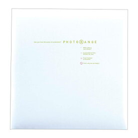 ナカバヤシ フォトレンジ ホワイト 20L-92-WH 白フリー台紙20枚 フエルアルバム Lサイズ