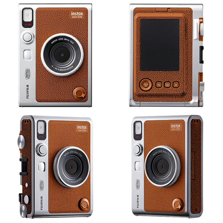 楽天市場】ハイブリッドインスタントカメラ チェキ instax mini Evo 