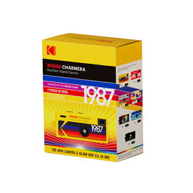 KODAK CHARMERA コダック チャーメラ チャルメラ キーチェーン デジタルカメラ 7種類からブラインドBOX仕様 ※ブラインド仕様になっていますため、柄はお選び頂けません メモリーカード無 USB-C 充電ケーブル付 キーリングアクセサリー付