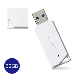 USB3.1(Gen1)�Ή� USB�������[ �o�����[���f�� 32GB �z���C�g RUF3K32GBWH BUFFALO