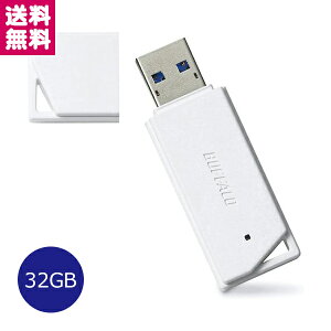 USB3.1(Gen1)�Ή� USB�������[ �o�����[���f�� 32GB �z���C�g RUF3K32GBWH BUFFALO �䂤�p�P�b�g�� ��������
