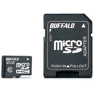 microSDHCJ[h Class10Ή SDϊA_v^[t 32GB RMSD-32GC10AB BUFFALO