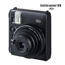 チェキ mini 99 ブラック 本体 単品 アナログカメラ カラーエフェクトコントロール 濃淡調整 マニュアルビネット バルブモード 二重露光 富士フィルム