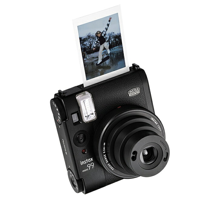 楽天市場】チェキ instax mini 99 ブラック 本体 & チェキフイルム30枚 
