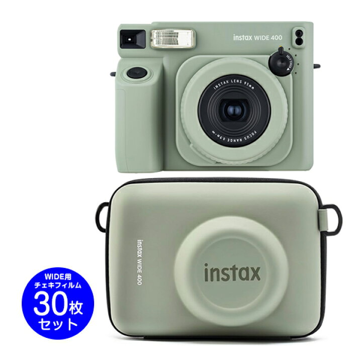 楽天市場】チェキワイド instax WIDE 400 本体＆ワイドフィルム30枚 