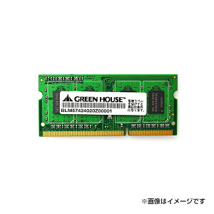 y󔭒izm[gPC 1333MHz(PC3-10600)Ή 204pin DDR3 SDRAM SO DIMM 8GB GH-DWT1333-8GB