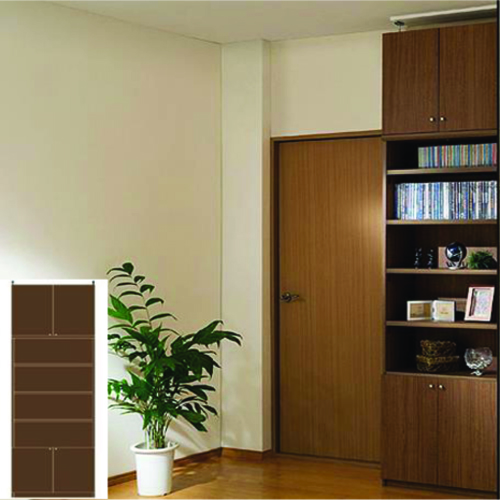 壁面収納 本棚 扉 - オフィス用キャビネットの人気商品・通販・価格 