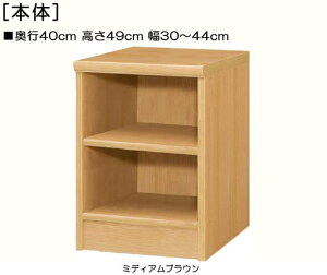 オーダーカラーボックス 高さ49cm幅30〜44cm奥行40cmオーディオ家具 ランドリーディスプレイ 幅オーダー1cm単位 標準棚板ラック オーダーカラーボックス 本棚 幅 44 cm 寸法 指定