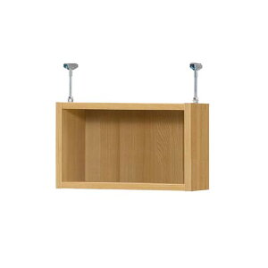 天井突っ張り棚 上棚(高さ調整可) 標準タイプ 薄型 高さ30〜39cm幅30〜44cm奥行17.5cm(本体奥行19cm用)季節の飾り物家具 幅オーダー1cm単位 CDを整理 天井突っ張り棚