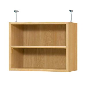 天井突っ張り棚 上棚(高さ調整可) 標準タイプ 高さ48〜57cm幅45〜59cm奥行29.5cm(本体奥行31cm用)クリスマス用品棚 幅を1cm単位でご指定 空き箱を飾る 天井突っ張り棚