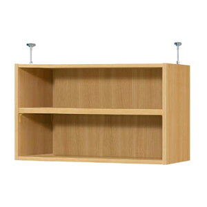 突っ張り棚 上棚(高さ調整可) タフタイプ 中深 高さ54〜63cm幅71〜80cm奥行38.5cm(棚板厚み2.5cm)(本体奥行40cm用)文庫本棚 勉強部屋棚 幅1cm単位でオーダー 季節ごとに使う帽子などの収納に保管