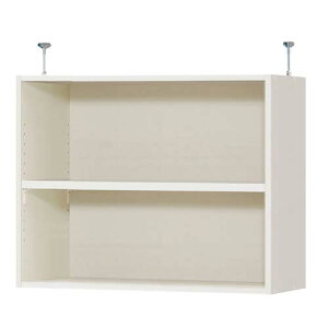 突っ張り棚 上棚(高さ調整可) タフタイプ 中深 高さ72〜81cm幅81〜90cm奥行38.5cm(棚板厚み2.5cm)(本体奥行40cm用)コミック収納 納戸収納 幅オーダー1cm単位 コレクションの陳列に整理