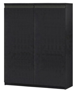 フラット扉壁面本棚 高さ117cm幅81〜90cm奥行31cm厚棚板(棚板厚み2.5cm) 両開き フラット扉付図書室本棚 収納 幅 90 cm サイズ オーダー