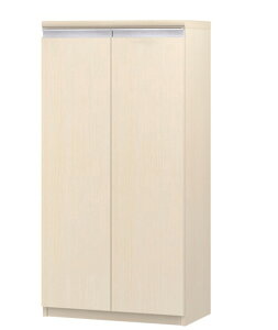 フラット扉扉付き木製玄関収納 高さ117cm幅45〜59cm奥行40cm厚棚板(棚板厚み2.5cm) 両開き フラット扉付居間ボード 整理棚 幅 47 cm 横幅 注文