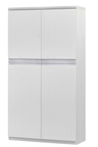 フラット扉全面扉付木製組立チェスト 高さ149.9cm幅71〜80cm奥行40cm厚棚板(棚板厚み2.5cm) 上下共両開き フラット扉付事務所ラック 本棚 幅 72 cm 寸法 指定