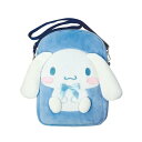 森本産業 RM-7085 サンリオキャラクターズ ぬいぐるみポシェット シナモロール バッグ ショルダー スマホ ポケット 推し活 押しグッズ お給仕バッグ sanrio キャラクター グッズ 可愛い ポシェット お出かけ 子供 女性 ギフト プレゼント 贈り物 cinnamoroll
