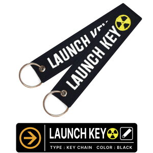 LAUNCH KEY �N���L�[ �^�O �L�[�z���_�[ �^�O (1��) �J���[ �u���b�N �� BLACK �t���C�g�^�O Flight tag keychain ��s�@ �q�� �� �o�C�N �O�b�Y �A�C�e�� ��������