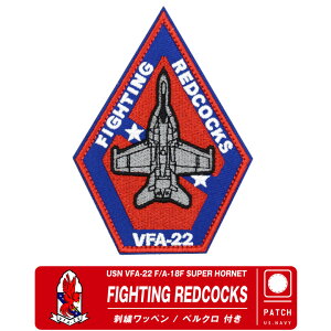 AJCR 22퓬Us bhRbNX hJ by  xN t USN VFA-22 FIGHTING REDCOCKS FA-18F SUPER HORNET Ver pb` ČR CR US NAVY 퓬@ ~^[ ObY ACe R