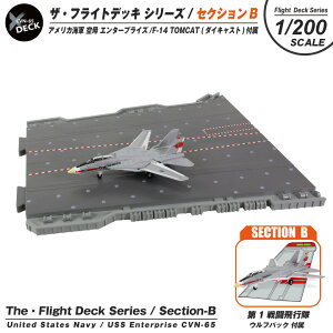 UEtCgfbL V[Y ZNVB 1/200 XP[ AJCR CVN-65  G^[vCY F-14 TOMCAT 1퓬s EtpbN t _CLXg ͌^ s b WI} pl
