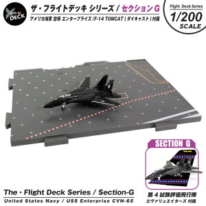 UEtCgfbL V[Y ZNVG 1/200 XP[ AJCR CVN-65  G^[vCY F-14 TOMCAT 4]s G@GC^[Y t _CLXg ͌^ s b 