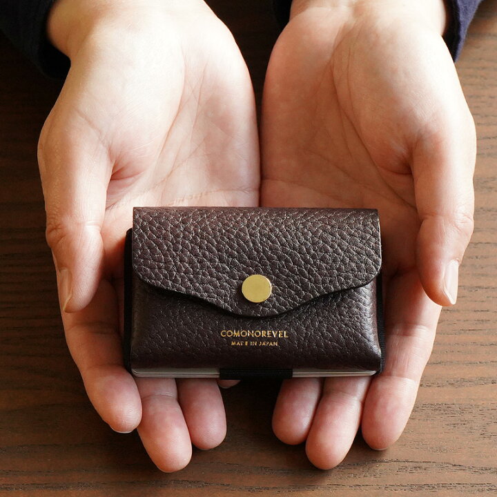 楽天市場】ミニ財布 小さい財布 革 COMONOREVEL TINY WALLET EMBOSSED 