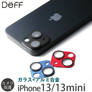 Deff iPhone13 / iPhone13 mini J Jo[ یtB J V[ Deff HYBRID Camera Lens Cover  KX ACtH 13 ~j یtB Jی V[ A~  X}z Jo[ fB