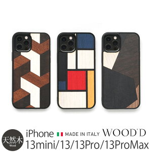 iPhone13 / iPhone13 Pro / iPhone13 mini / iPhone 13 ProMax P[X w ؐ WOOD'D Real Wood Snap-on Covers GEOMETRIC X}zP[X ACtH v ~j iPhoneP[X uh wʃP[X VR X}z Jo[  g