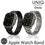 UNIQ OSTA Apple Watch バンド ブランド AppleWatch バンド メンズ ステンレス アップル ウォッチ バンド…
